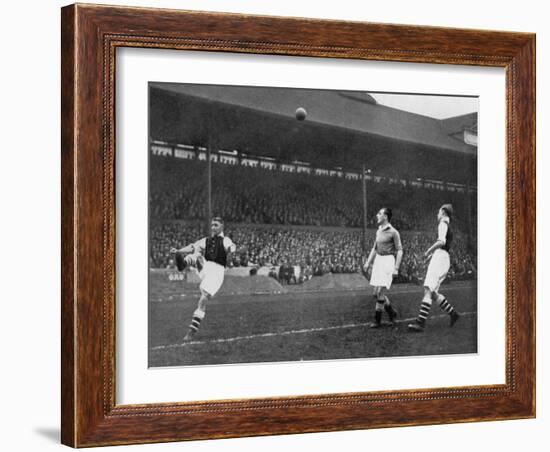 Acrobatics in a Arsenal V Chelsea Match at Stamford Bridge, London, C1933-C1938-Sport & General-Framed Giclee Print