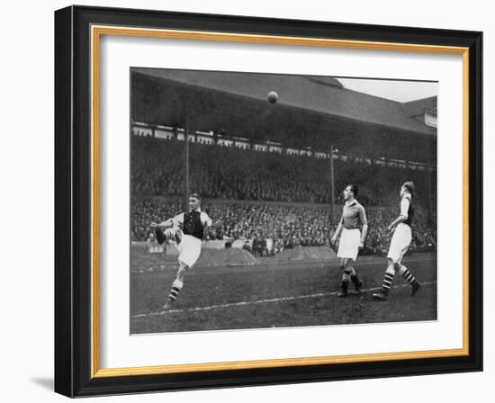 Acrobatics in a Arsenal V Chelsea Match at Stamford Bridge, London, C1933-C1938-Sport & General-Framed Giclee Print