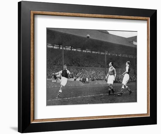 Acrobatics in a Arsenal V Chelsea Match at Stamford Bridge, London, C1933-C1938-Sport & General-Framed Giclee Print
