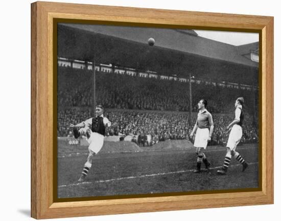 Acrobatics in a Arsenal V Chelsea Match at Stamford Bridge, London, C1933-C1938-Sport & General-Framed Premier Image Canvas