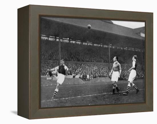 Acrobatics in a Arsenal V Chelsea Match at Stamford Bridge, London, C1933-C1938-Sport & General-Framed Premier Image Canvas