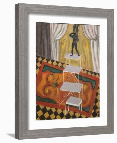 Acrobats, 1910-Nina Hamnett-Framed Giclee Print