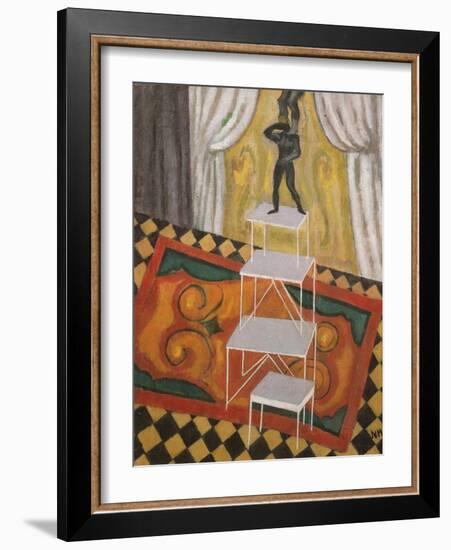 Acrobats, 1910-Nina Hamnett-Framed Giclee Print