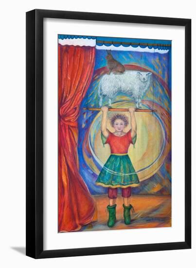 Acrobats, 2013-Silvia Pastore-Framed Giclee Print