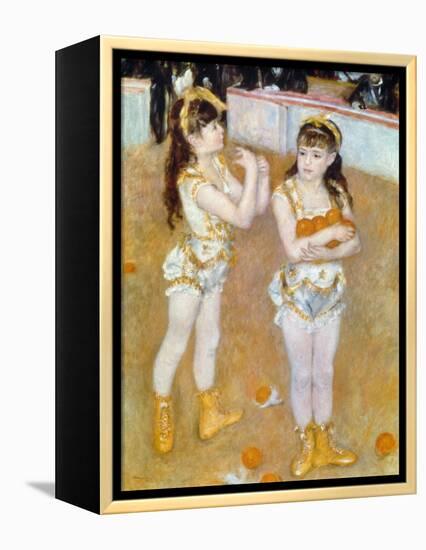 Acrobats at the Cirque Fernando, 1879-Pierre-Auguste Renoir-Framed Premier Image Canvas