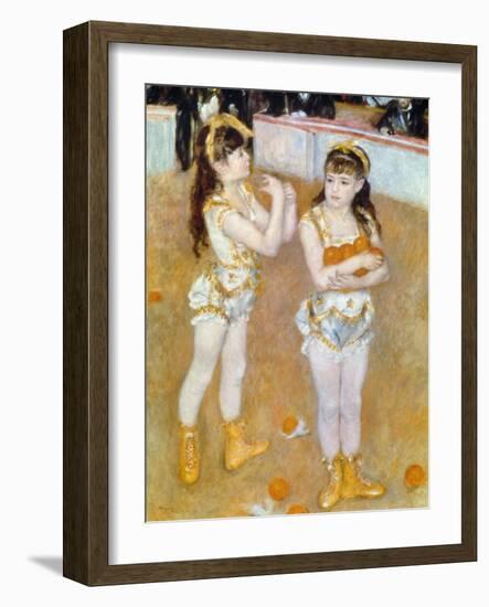 Acrobats at the Cirque Fernando, 1879-Pierre-Auguste Renoir-Framed Giclee Print