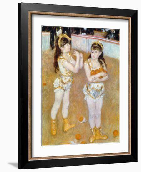 Acrobats at the Cirque Fernando, 1879-Pierre-Auguste Renoir-Framed Giclee Print