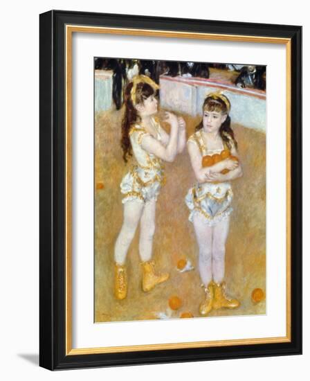 Acrobats at the Cirque Fernando, 1879-Pierre-Auguste Renoir-Framed Giclee Print