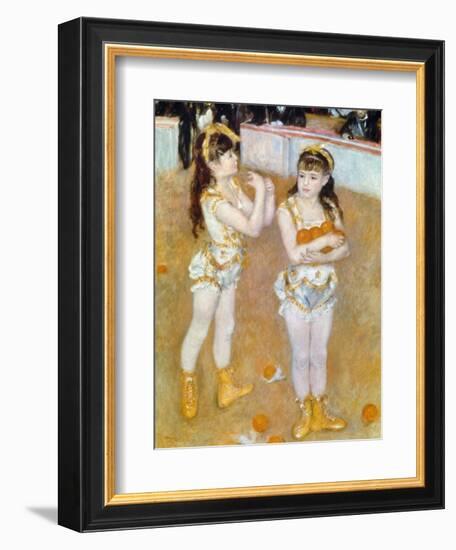 Acrobats at the Cirque Fernando, 1879-Pierre-Auguste Renoir-Framed Giclee Print