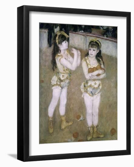 Acrobats at the Cirque Fernando, 1879-Pierre-Auguste Renoir-Framed Giclee Print