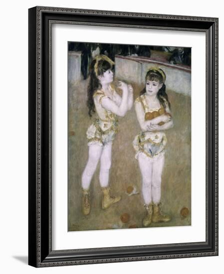 Acrobats at the Cirque Fernando, 1879-Pierre-Auguste Renoir-Framed Giclee Print