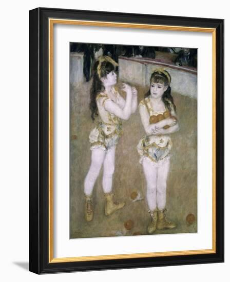 Acrobats at the Cirque Fernando, 1879-Pierre-Auguste Renoir-Framed Giclee Print