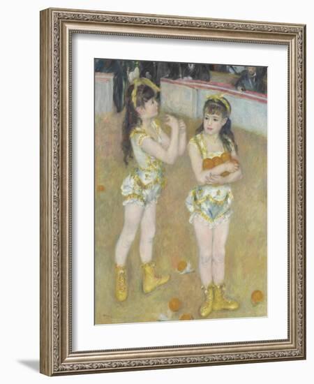 Acrobats at the Cirque Fernando, 1879-Pierre-Auguste Renoir-Framed Giclee Print