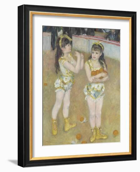 Acrobats at the Cirque Fernando, 1879-Pierre-Auguste Renoir-Framed Giclee Print