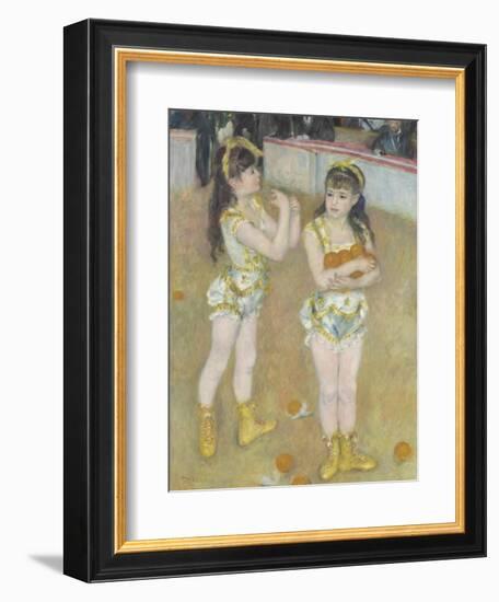 Acrobats at the Cirque Fernando, 1879-Pierre-Auguste Renoir-Framed Giclee Print