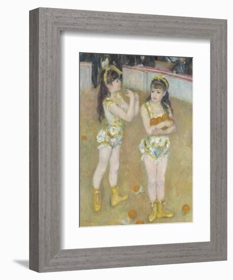 Acrobats at the Cirque Fernando, 1879-Pierre-Auguste Renoir-Framed Giclee Print