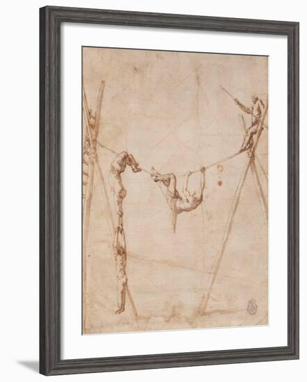 Acrobats on a Rope-José de Ribera-Framed Giclee Print