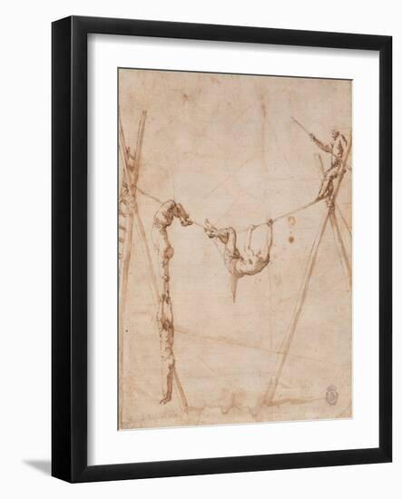 Acrobats on a Rope-José de Ribera-Framed Giclee Print