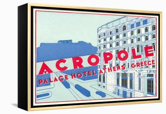 Acroopole Hotel, Athens, Greece-null-Framed Stretched Canvas