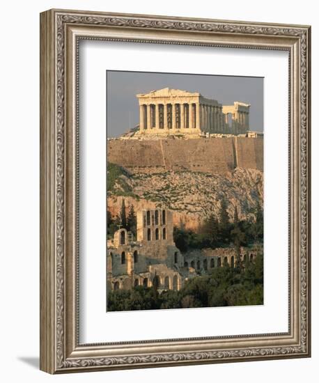 Acropolis and Parthenon, Athens-Kevin Schafer-Framed Photographic Print