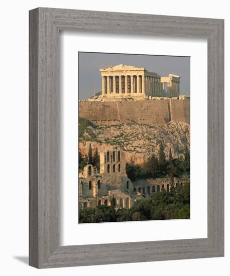 Acropolis and Parthenon, Athens-Kevin Schafer-Framed Photographic Print