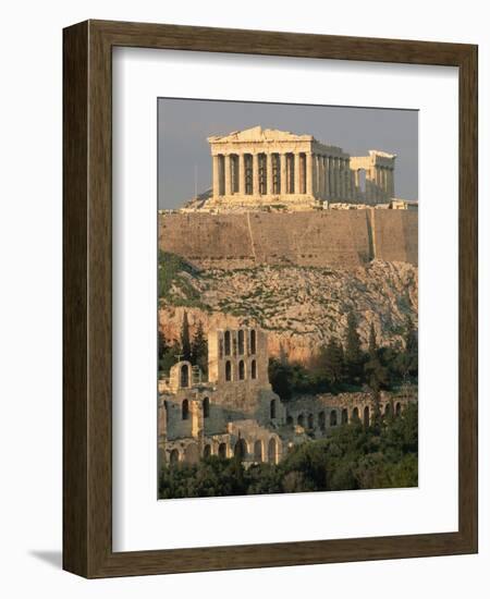 Acropolis and Parthenon, Athens-Kevin Schafer-Framed Photographic Print