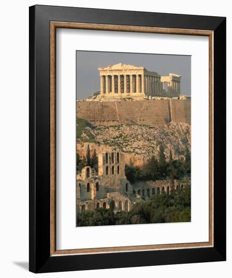 Acropolis and Parthenon, Athens-Kevin Schafer-Framed Photographic Print