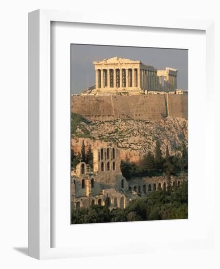 Acropolis and Parthenon, Athens-Kevin Schafer-Framed Photographic Print