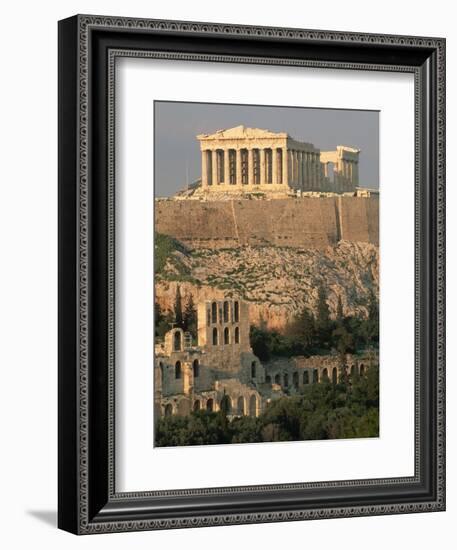 Acropolis and Parthenon, Athens-Kevin Schafer-Framed Photographic Print