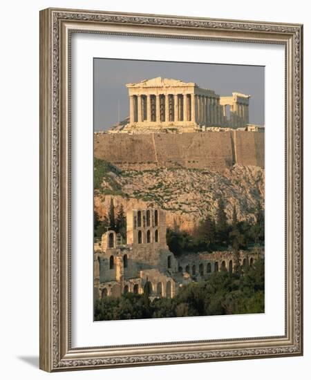 Acropolis and Parthenon, Athens-Kevin Schafer-Framed Photographic Print