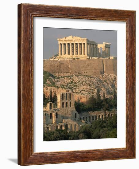 Acropolis and Parthenon, Athens-Kevin Schafer-Framed Photographic Print