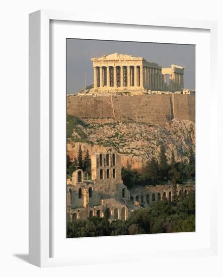 Acropolis and Parthenon, Athens-Kevin Schafer-Framed Photographic Print