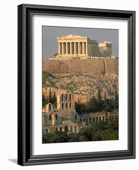 Acropolis and Parthenon, Athens-Kevin Schafer-Framed Photographic Print