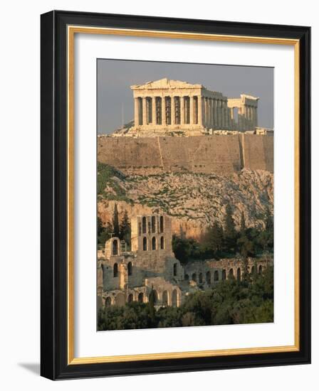 Acropolis and Parthenon, Athens-Kevin Schafer-Framed Photographic Print