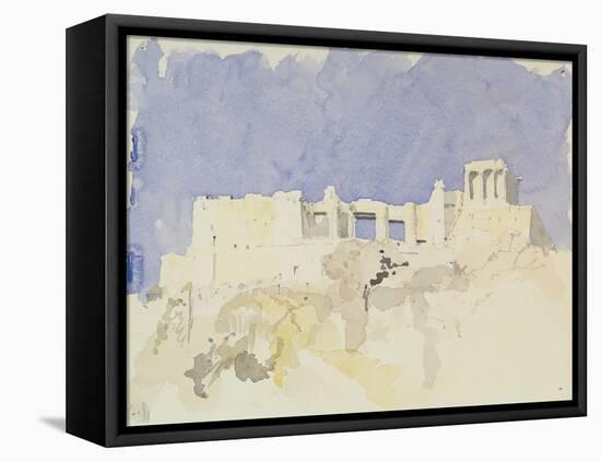 Acropolis, Athens, 1994-Charlie Millar-Framed Premier Image Canvas