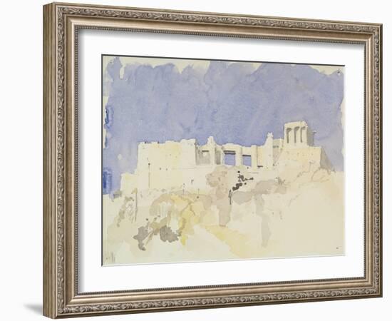 Acropolis, Athens, 1994-Charlie Millar-Framed Giclee Print