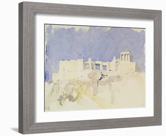 Acropolis, Athens, 1994-Charlie Millar-Framed Giclee Print