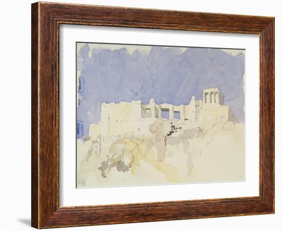 Acropolis, Athens, 1994-Charlie Millar-Framed Giclee Print