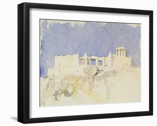 Acropolis, Athens, 1994-Charlie Millar-Framed Giclee Print
