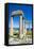 Acropolis of Lindos, Rhodes, Dodecanese Islands, Greek Islands, Greece, Europe-Michael Runkel-Framed Premier Image Canvas
