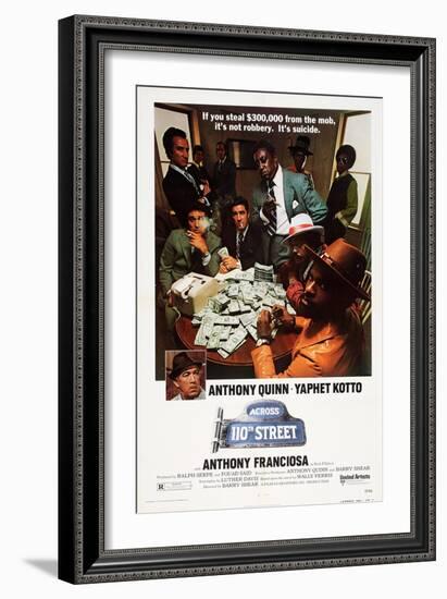 Across 110th Street, 1972-null-Framed Art Print