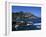 Across Bay to the Village and Pic Du Cap Roux, Antheor, Corniche De L'Esterel, Provence, France-Ruth Tomlinson-Framed Photographic Print