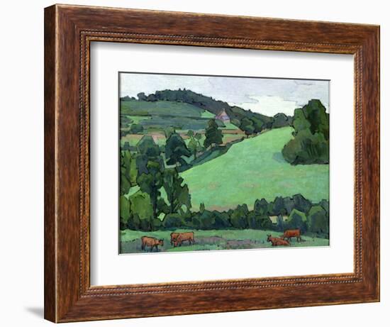 Across Bolham Water-Robert Polhill Bevan-Framed Giclee Print