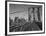 Across Brooklyn Bridge-Trefor Ball-Framed Art Print