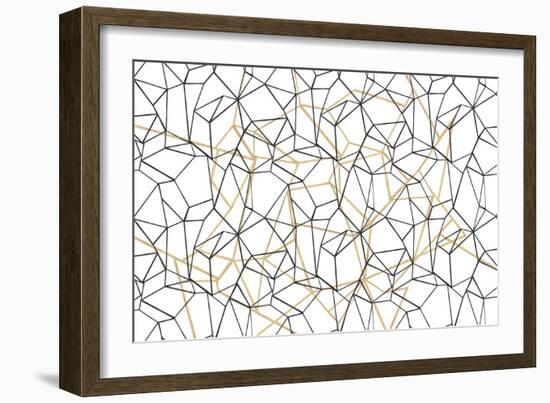 Across Geometrics-Wild Apple Portfolio-Framed Art Print