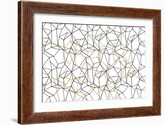 Across Geometrics-Wild Apple Portfolio-Framed Art Print