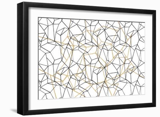 Across Geometrics-Wild Apple Portfolio-Framed Art Print