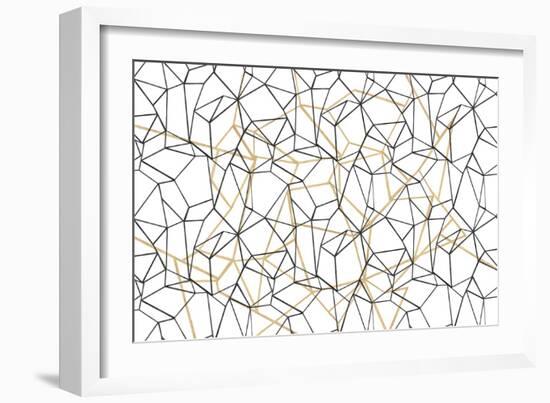 Across Geometrics-Wild Apple Portfolio-Framed Art Print