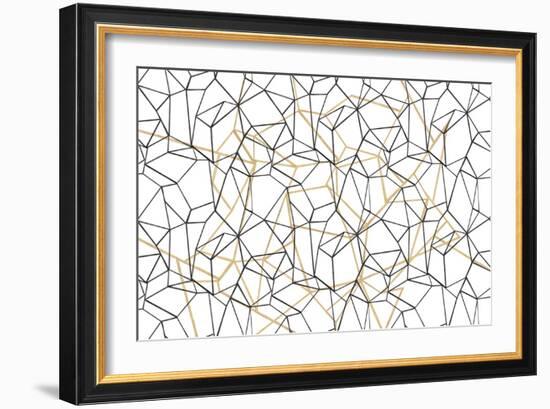 Across Geometrics-Wild Apple Portfolio-Framed Art Print