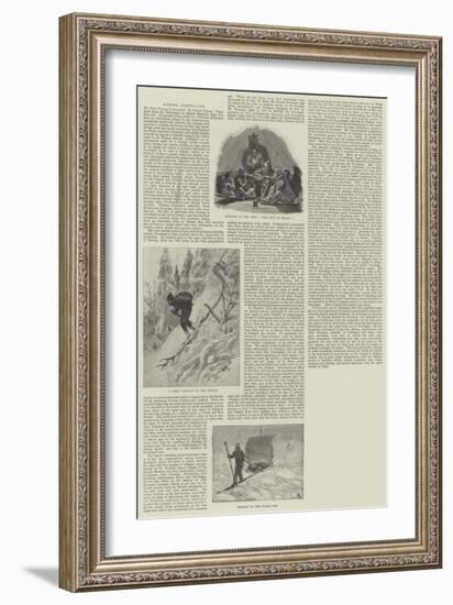 Across Greenland-Andreas Bloch-Framed Giclee Print